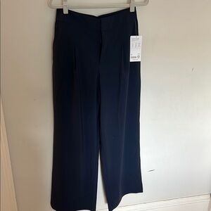 Athleta Navy Pinnacle High Rise Trouser